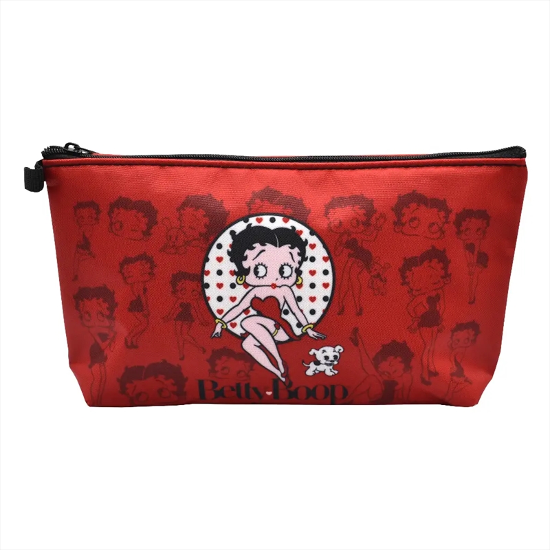 Betty Boop Makeup Bag - Red Silhouettes/Product Detail/Beauty Products