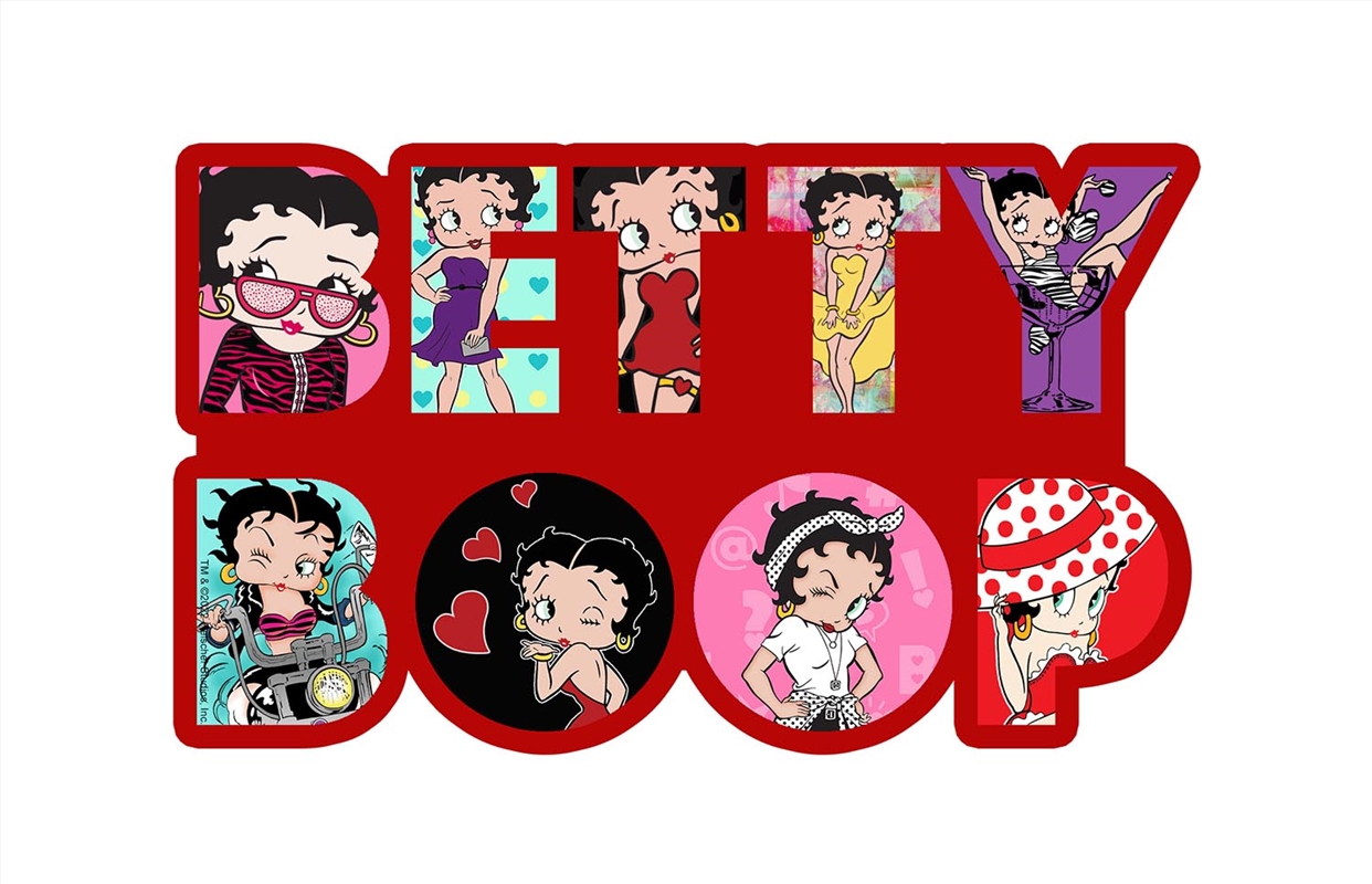 Betty Boop Magnet Laser Letters/Product Detail/Stationery