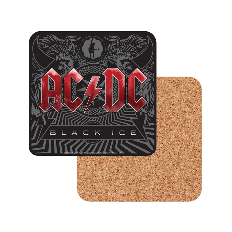 Ac/Dc Coasters - Black Ice - 6Pc Set/Product Detail/Drinkware