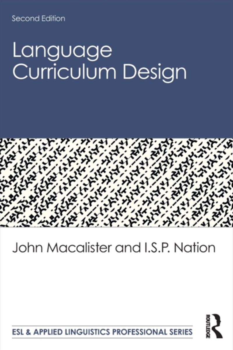 Language Curriculum Design/Product Detail/Education & Textbooks
