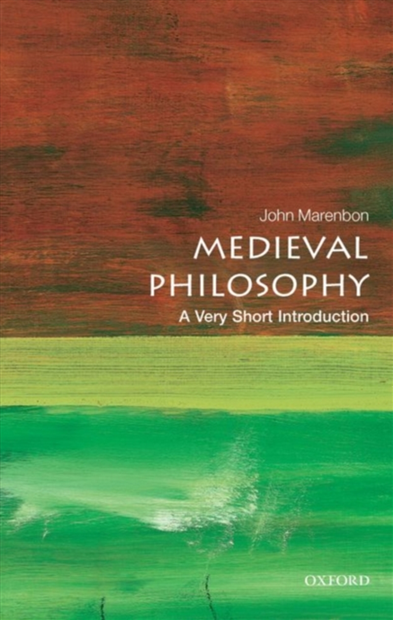 Medieval Philosophy : A Very Short Introduction/Product Detail/Reading