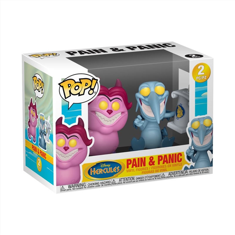 Hercules - Panic & Pain Pop! Vinyl 2PK/Product Detail/Standard Pop Vinyl