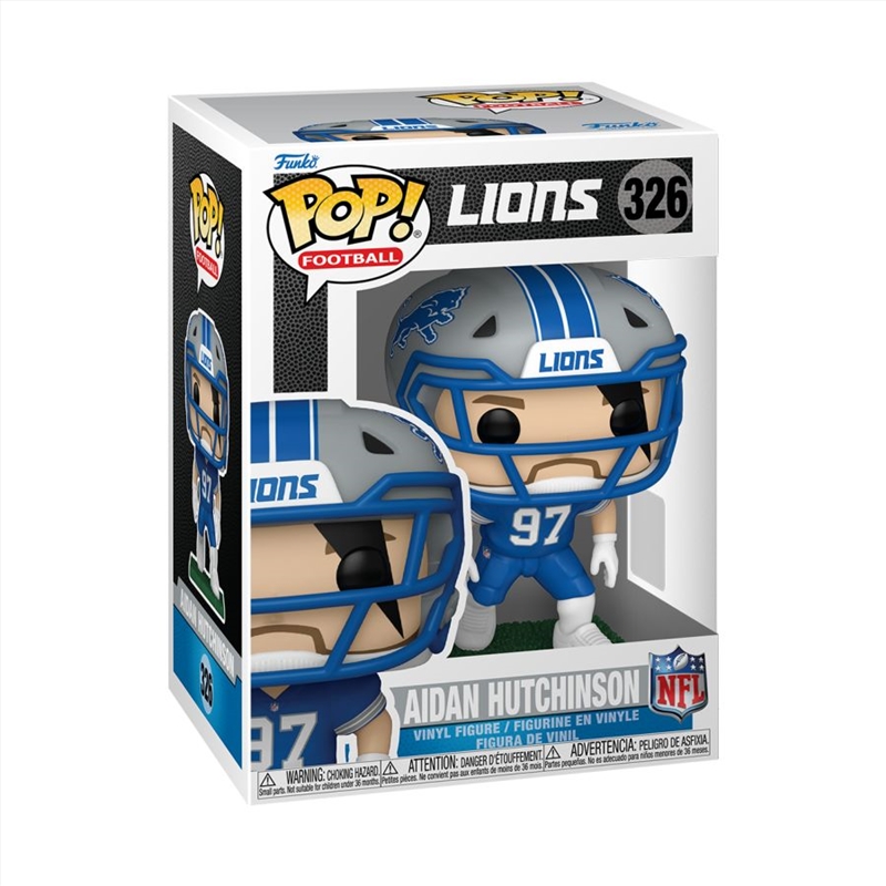 NFL: Lions - Aidan Hutchinsons (Home) Pop! Vinyl/Product Detail/Sport
