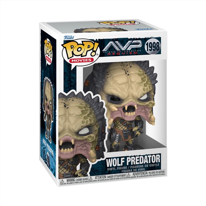 Alien VS Predator - Wolf Predator Pop! Vinyl/Product Detail/Movies