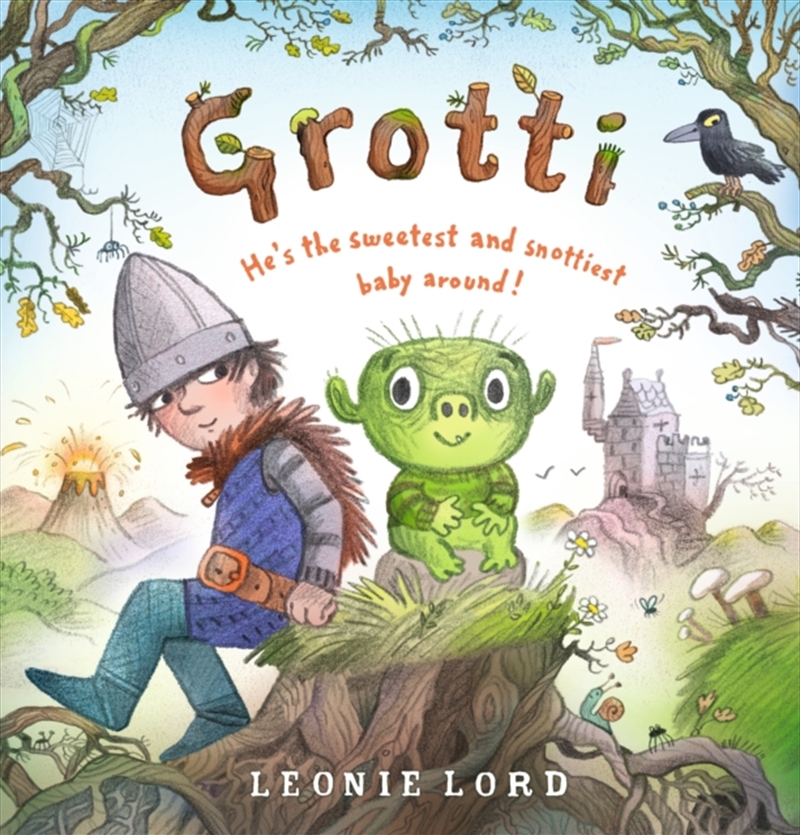 Grotti : He's The Sweetest And Snottiest Monster Baby Around!/Product Detail/Early Childhood Fiction Books