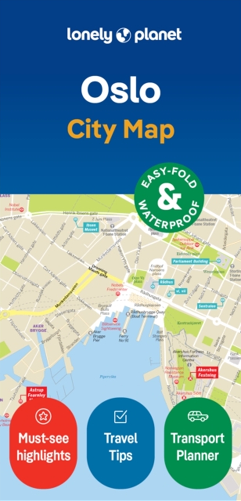 Lonely Planet Oslo City Map/Product Detail/Geography