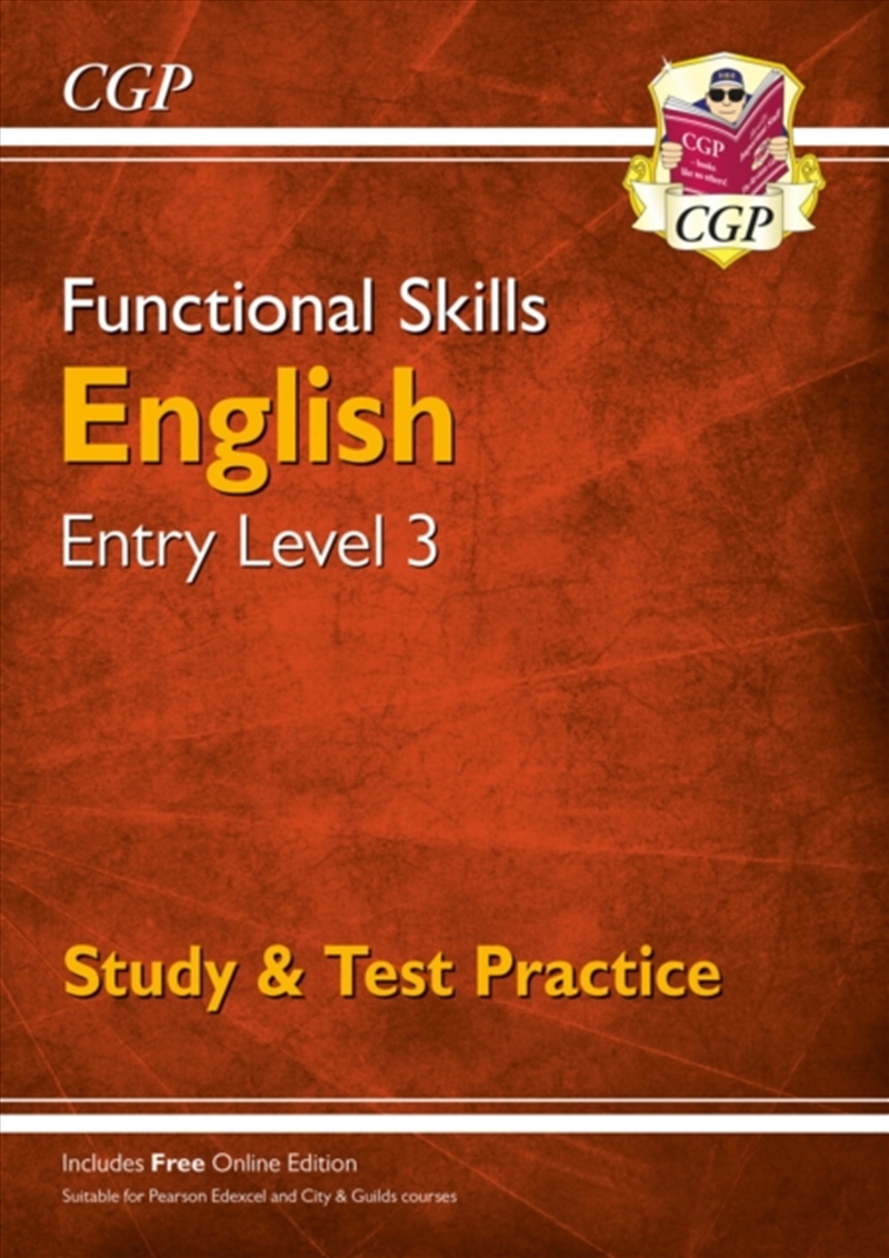 Functional Skills English Entry Level 3 - Study & Test Practice/Product Detail/English