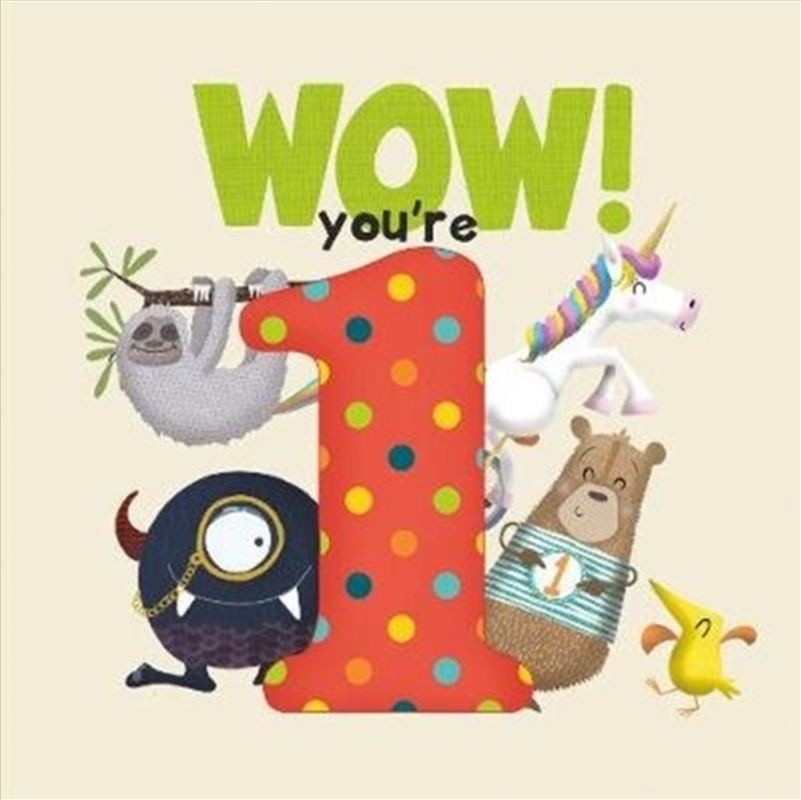 Wow! You're One Birthday Book/Product Detail/Childrens
