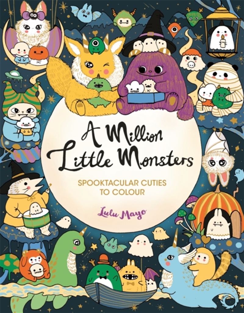 A Million Little Monsters : Spooktacular Cuties To Colour/Product Detail/Adults Colouring