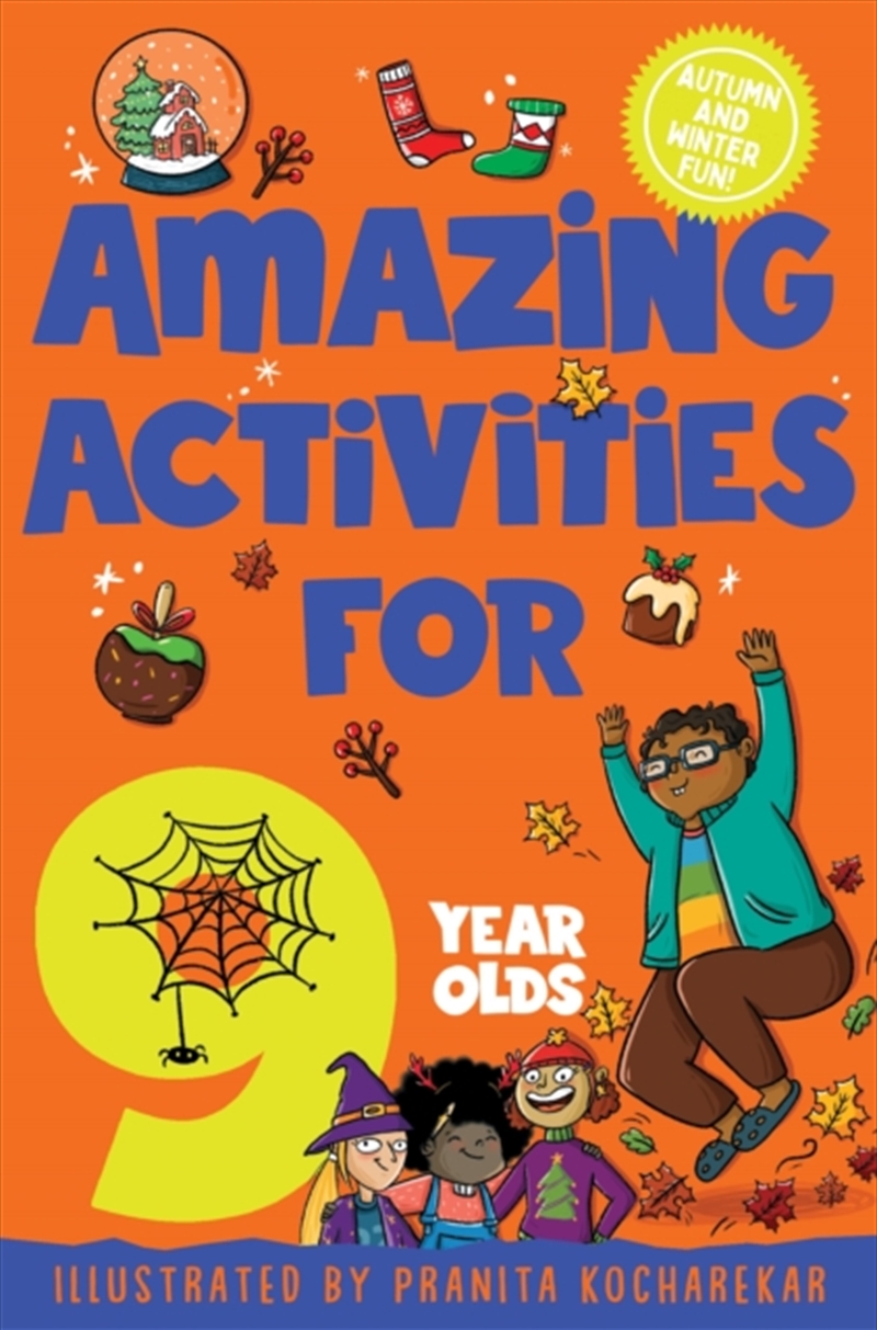 Amazing Activities For 9 Year Olds : Autumn And Winter!/Product Detail/Kids Activity Books