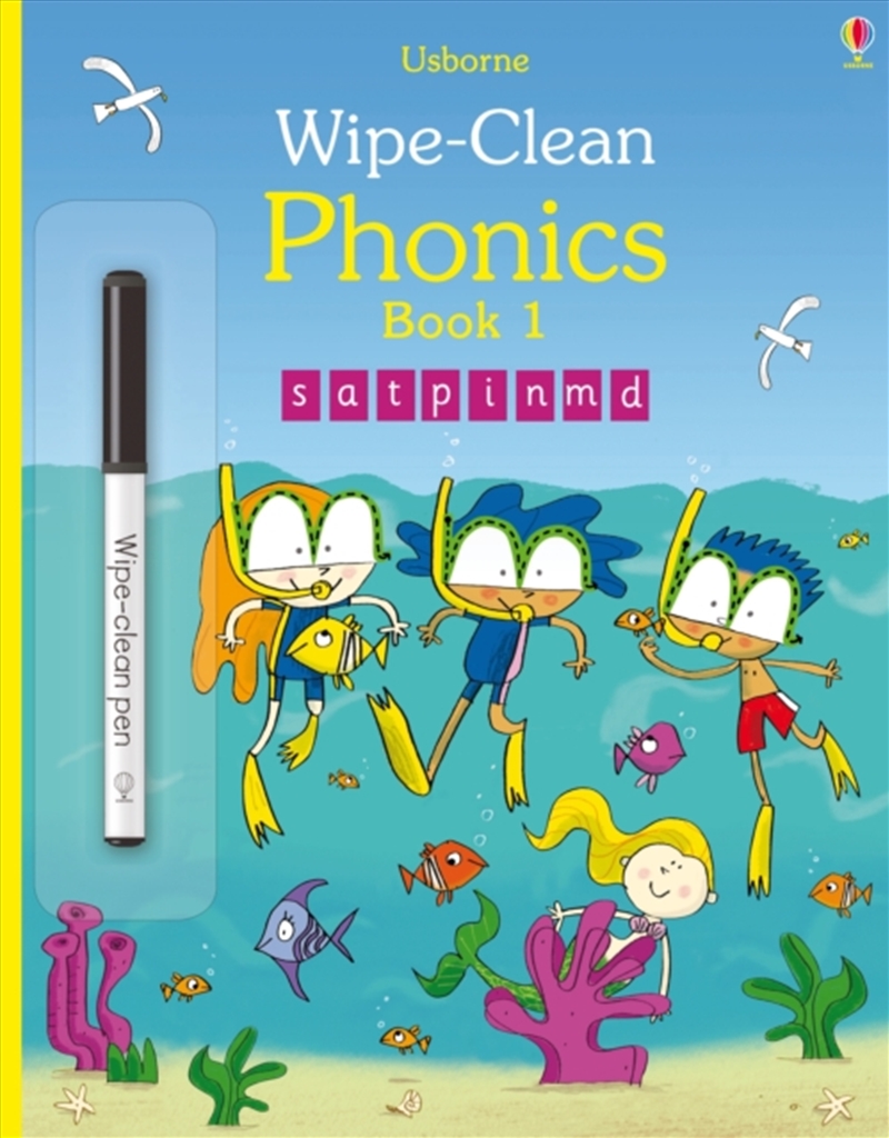 Wipe-Clean Phonics Book 1/Product Detail/English