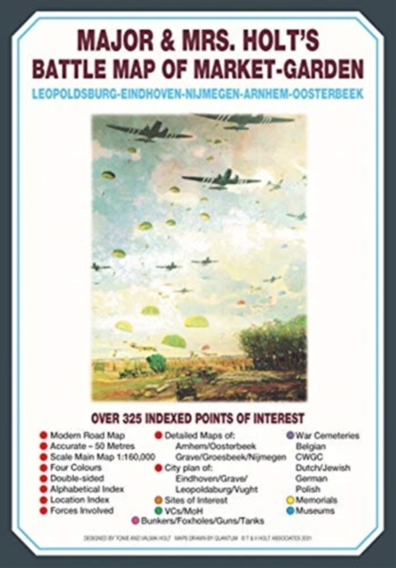 Major & Mrs Holt's Battle Map Of Market Garden (Map)/Product Detail/History