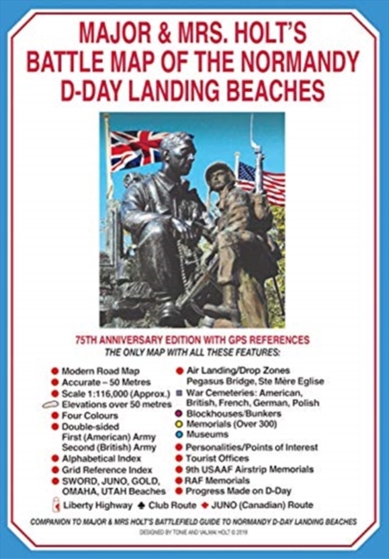 Major & Mrs Holt's Battle Map Of The Normandy D-Day Landing Beaches (Map)/Product Detail/History