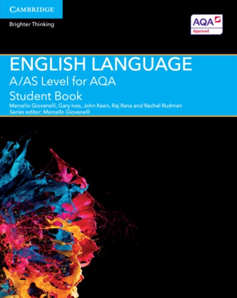 A/As Level English Language For Aqa Student Book/Product Detail/English