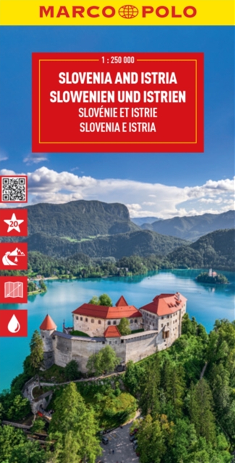 Slovenia And Istria Marco Polo Map/Product Detail/Geography