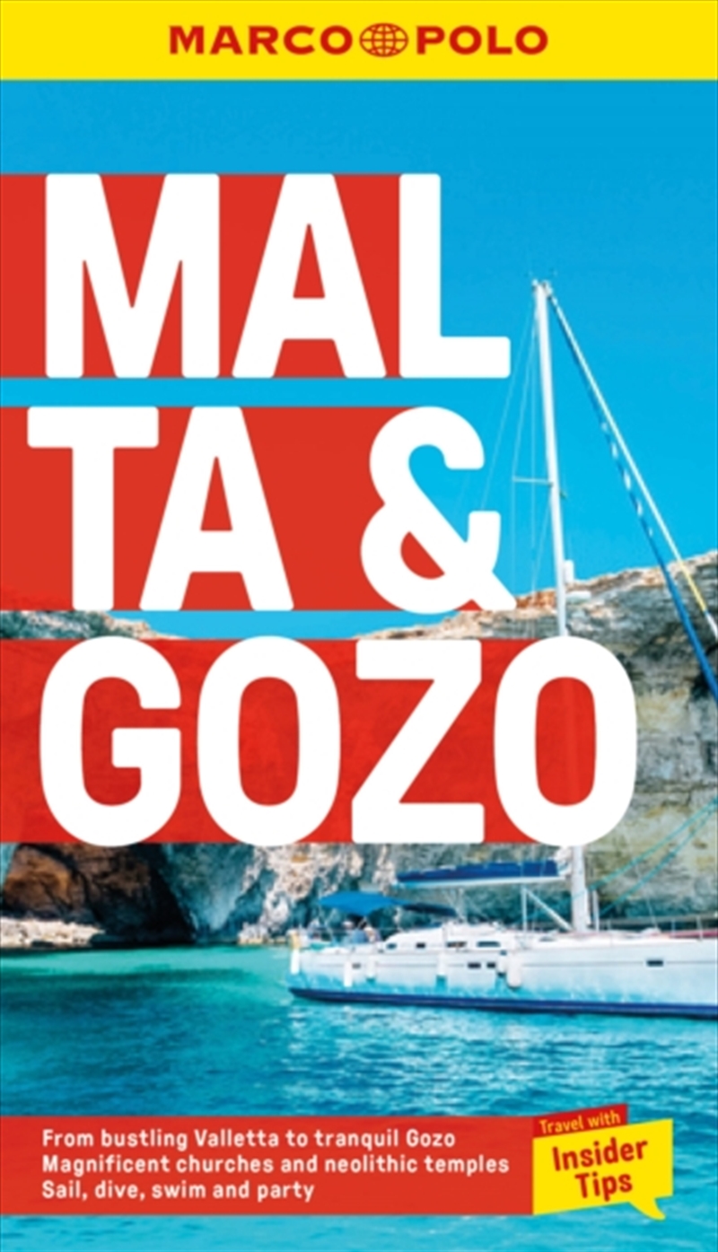 Malta And Gozo Marco Polo Pocket Travel Guide - With Pull Out Map/Product Detail/Travel & Holidays