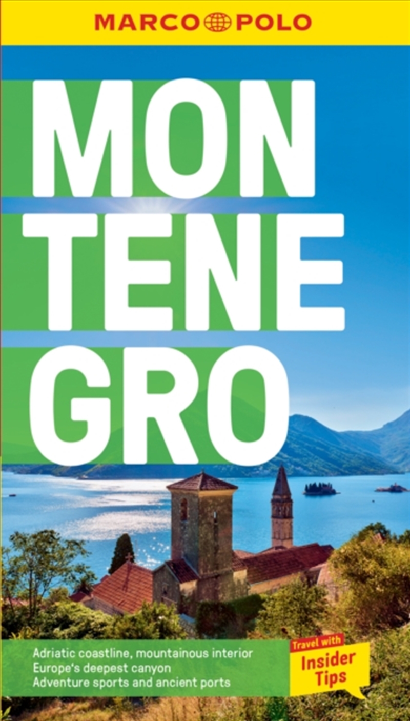 Montenegro Marco Polo Pocket Travel Guide - With Pull Out Map/Product Detail/Travel & Holidays