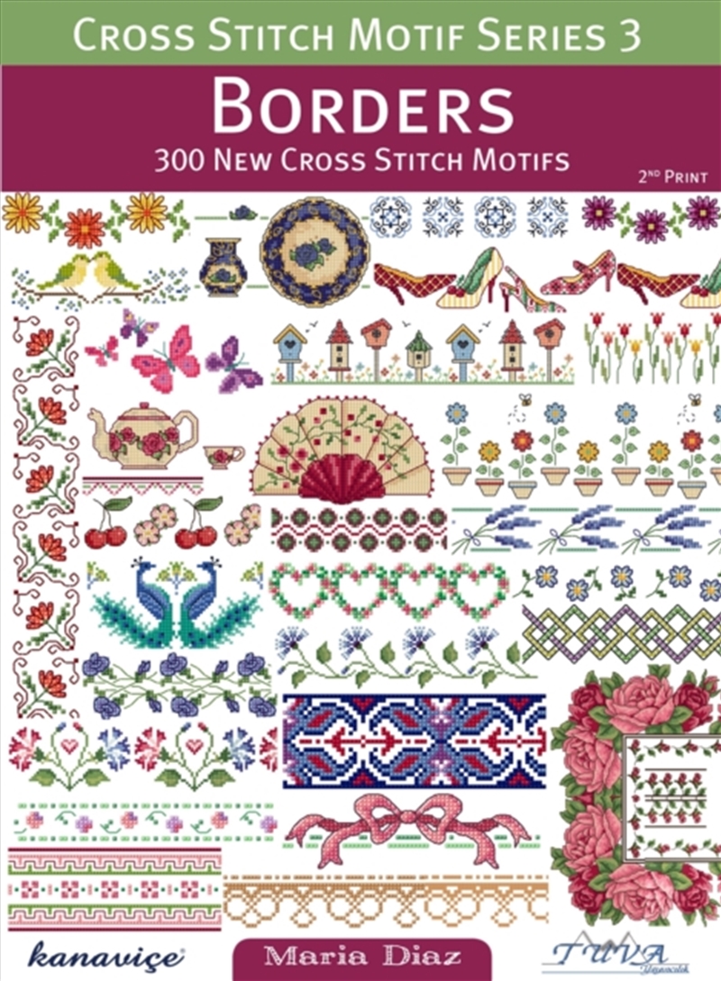 Borders: 300 New Cross Stitch Motifs/Product Detail/Crafts & Handiwork