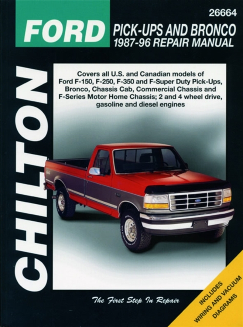 Ford Pick-Ups & Bronco ('80- '96) (Chilton)/Product Detail/Transportation