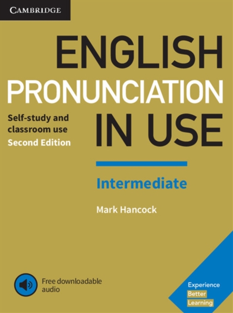 English Pronunciation In Use Intermediate Book With Answers And Downloadable Audio/Product Detail/English