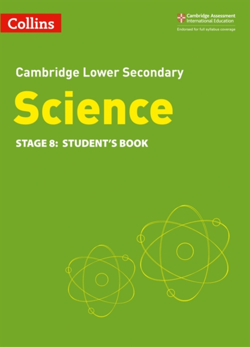Lower Secondary Science Student's Book: Stage 8/Product Detail/Science