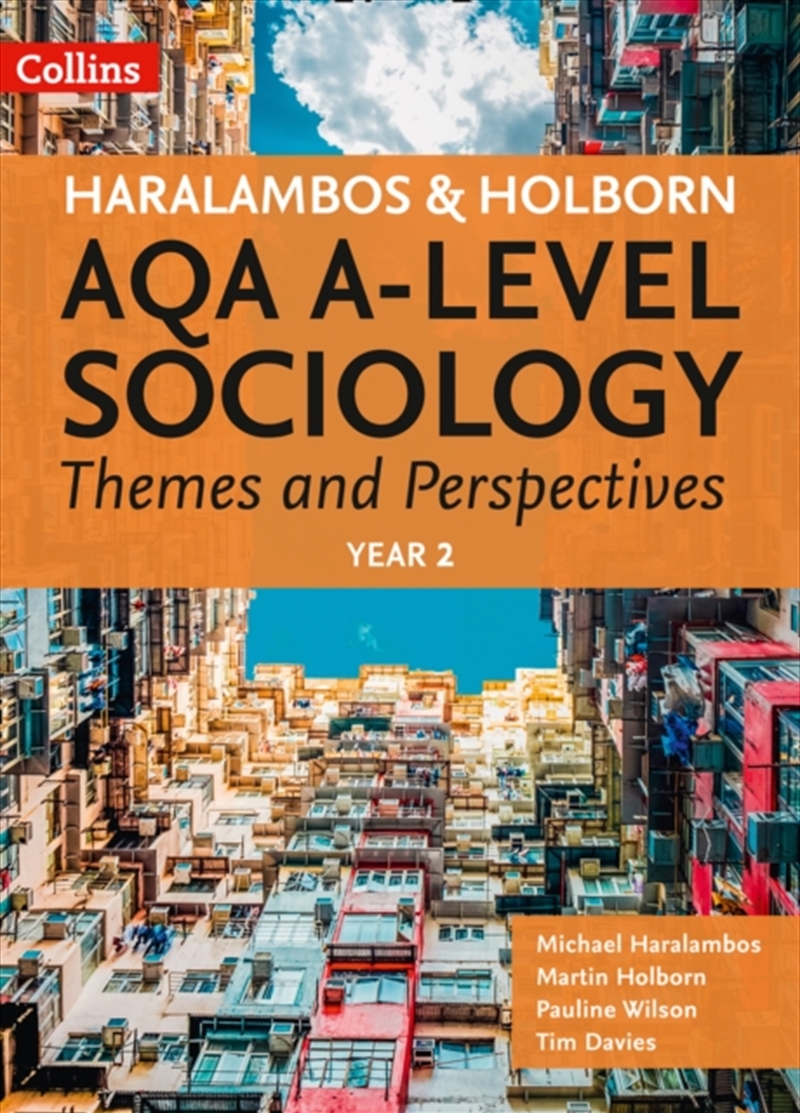 Aqa A Level Sociology Themes And Perspectives : Year 2/Product Detail/Society & Culture
