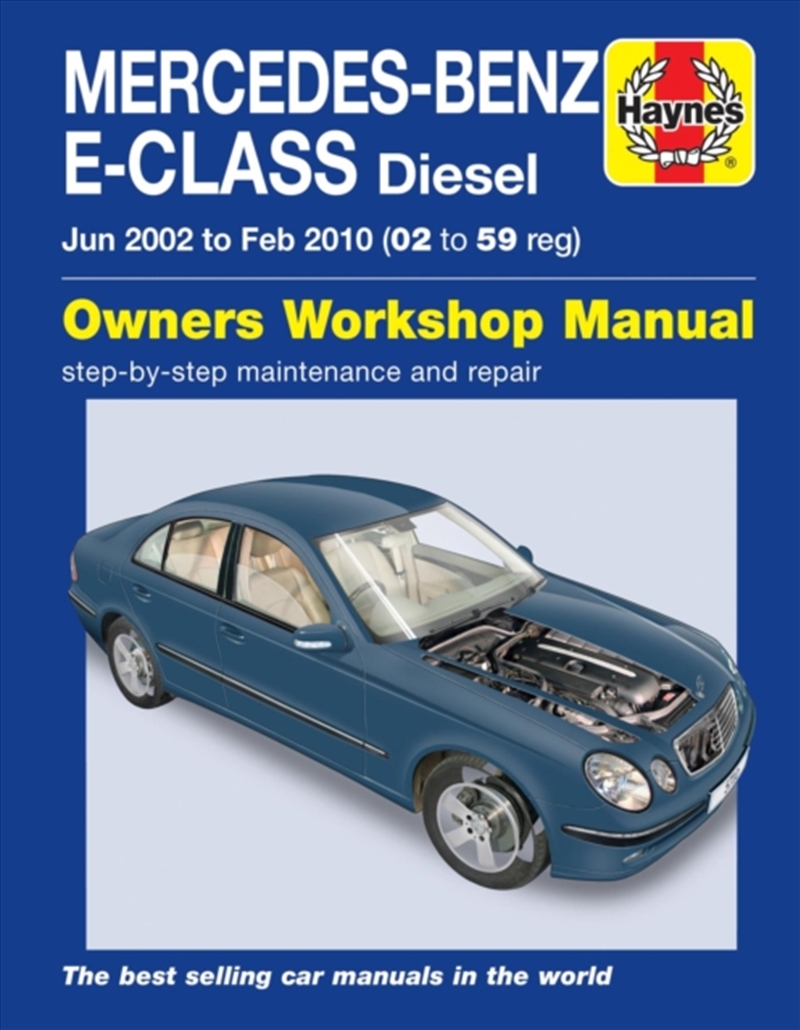 Mercedes-Benz E-Class Diesel (02 To 10) Haynes Repair Manual/Product Detail/Transportation