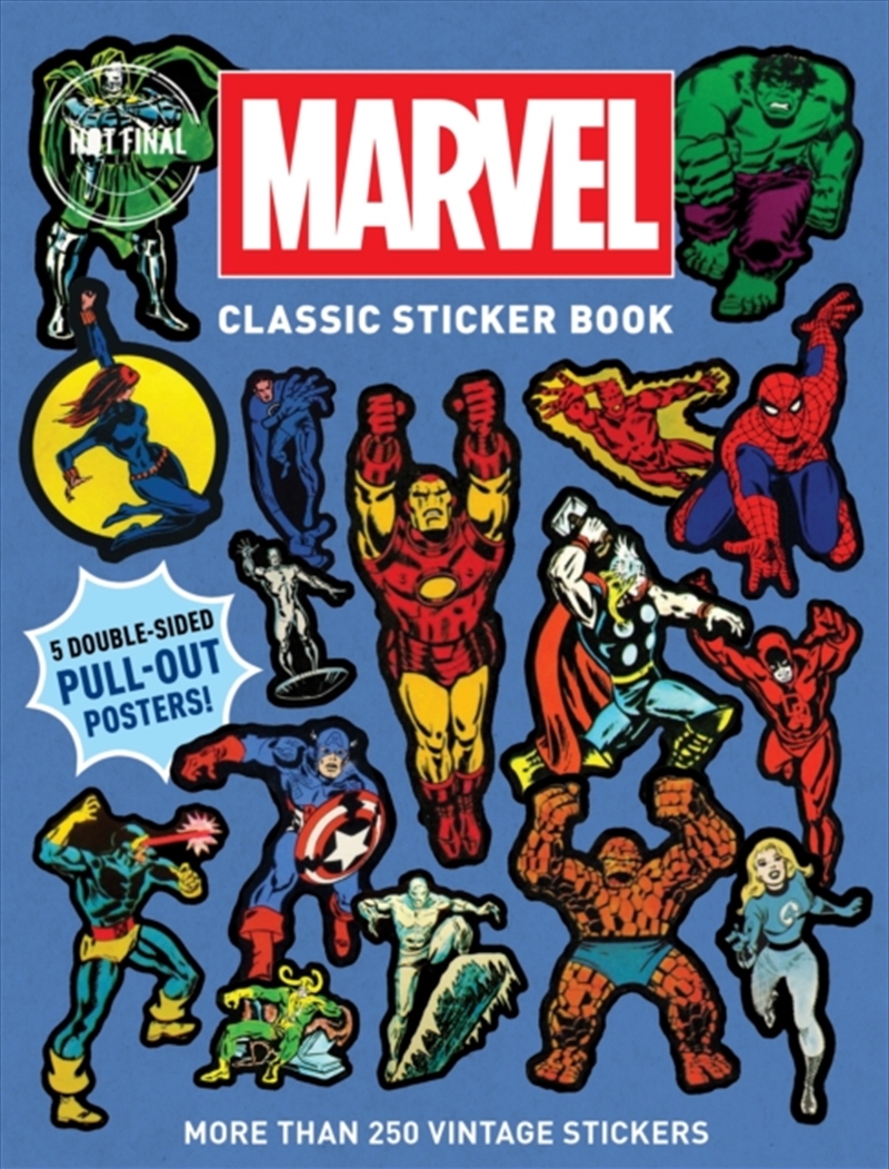 Marvel Classic Sticker Book/Product Detail/Kids Activity Books