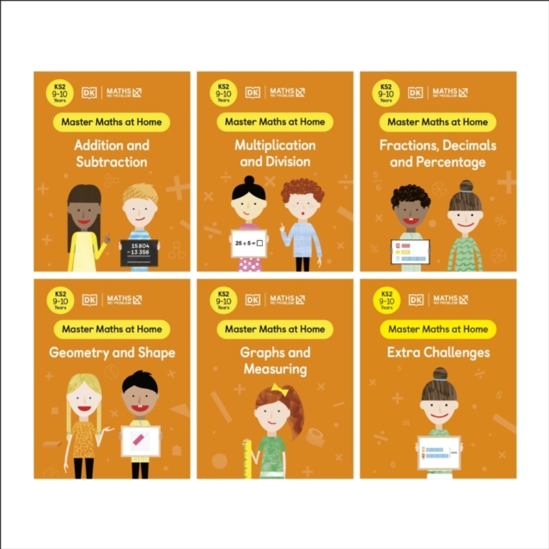 Maths — No Problem! Collection Of 6 Workbooks, Ages 9-10 (Key Stage 2)/Product Detail/Maths