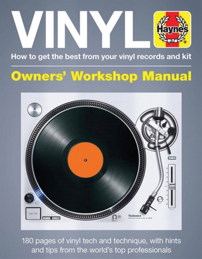 Vinyl Owners' Workshop Manual : How To Get The Best From Your Vinyl Records And Kit/Product Detail/Media