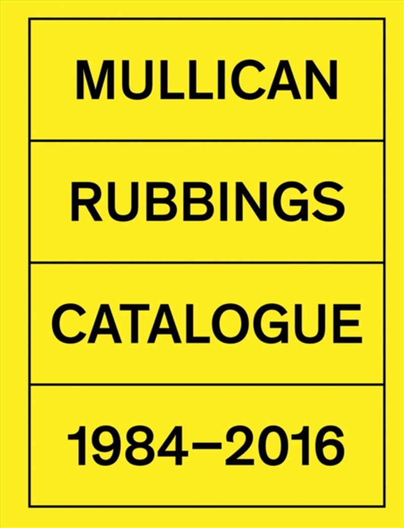 Matt Mullican: Rubbings : Catalogue 1984?2016/Product Detail/Art