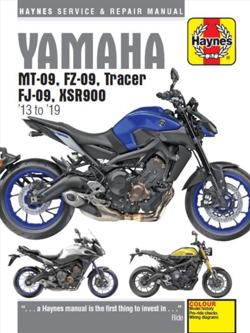 Yamaha Mt-09, Fz-09, Tracer, Fj-09, Xsr900 (03 -19) : 2013 To 2019/Product Detail/Transportation