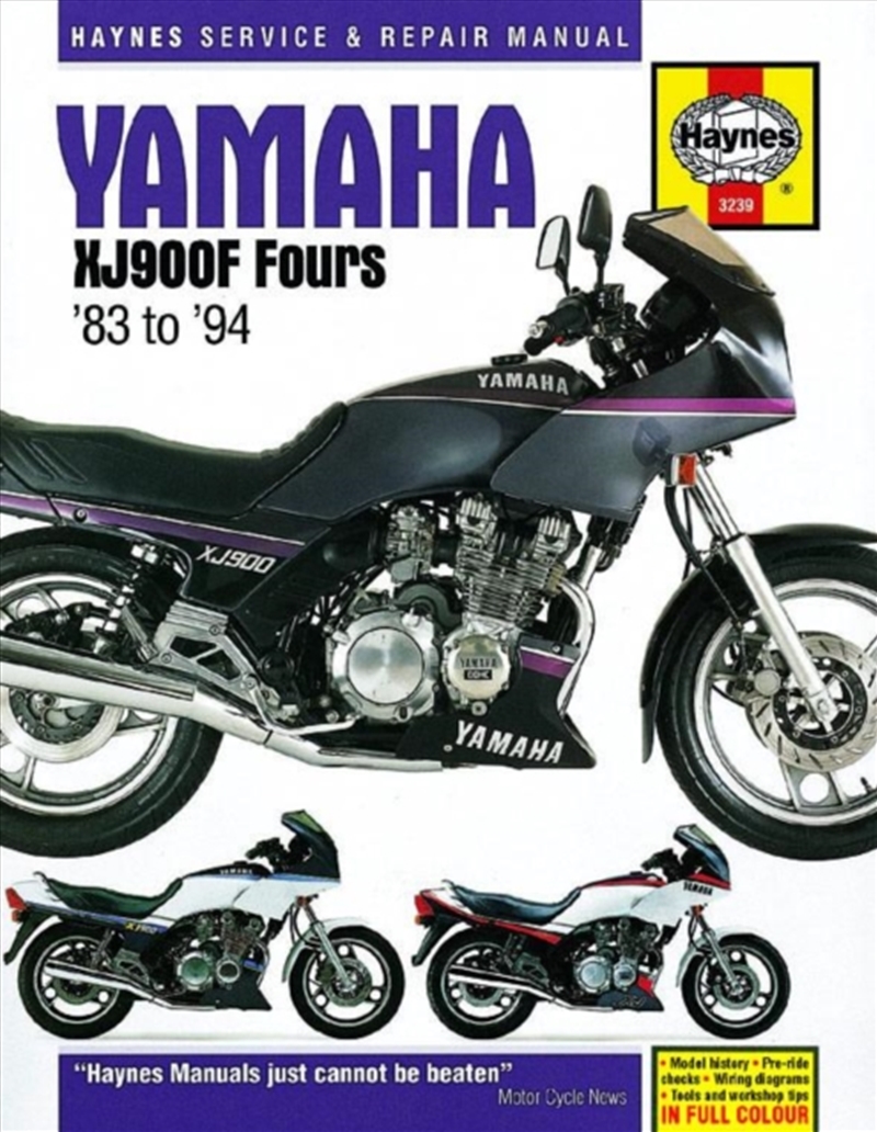 Yamaha Xj900F Fours (83 - 94) Haynes Repair Manual : 83-94/Product Detail/Transportation
