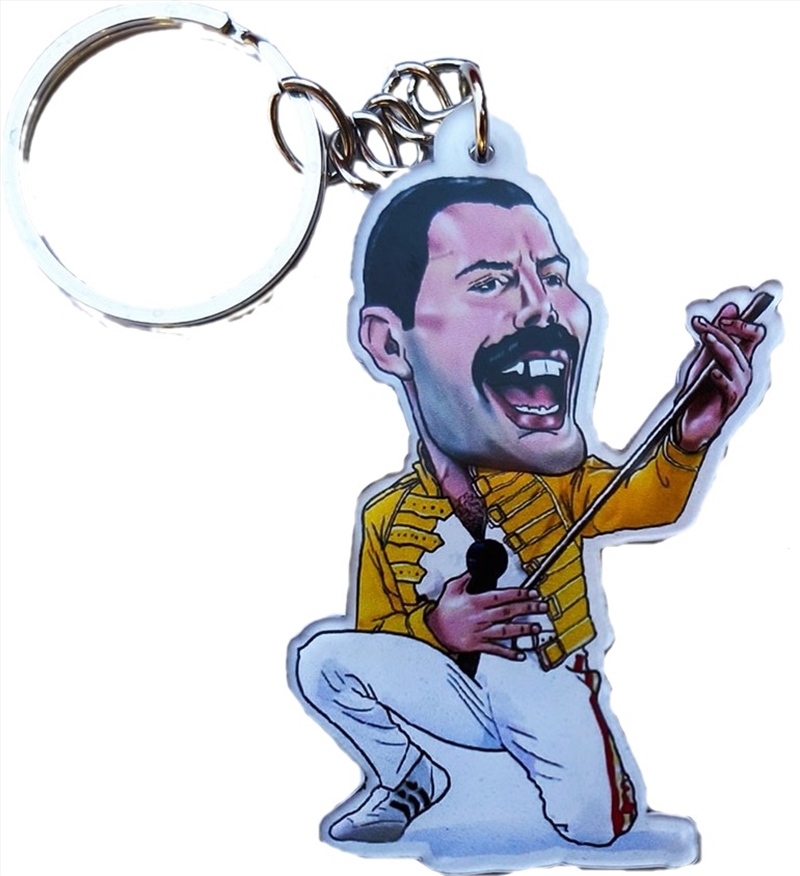 Freddie Mercury Funky Keyring 1/Product Detail/Keyrings