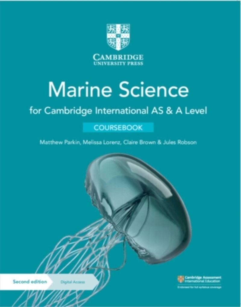 Cambridge International As & A Level Marine Science Coursebook With Digital Access (2 Years)/Product Detail/Science