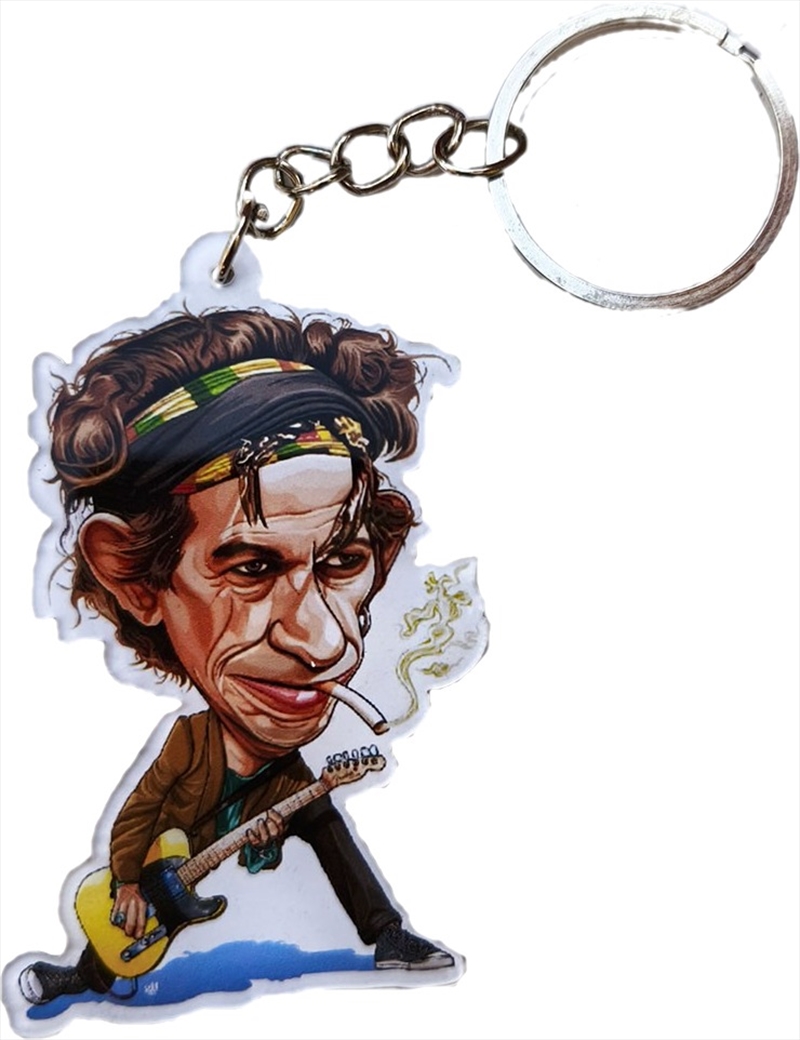 Keith Richards Funky Keyring/Product Detail/Keyrings