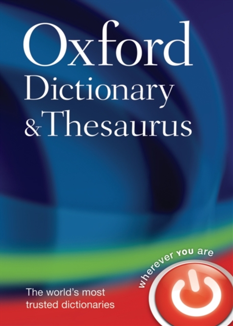 Oxford Dictionary And Thesaurus/Product Detail/Reference & Encylopaedias