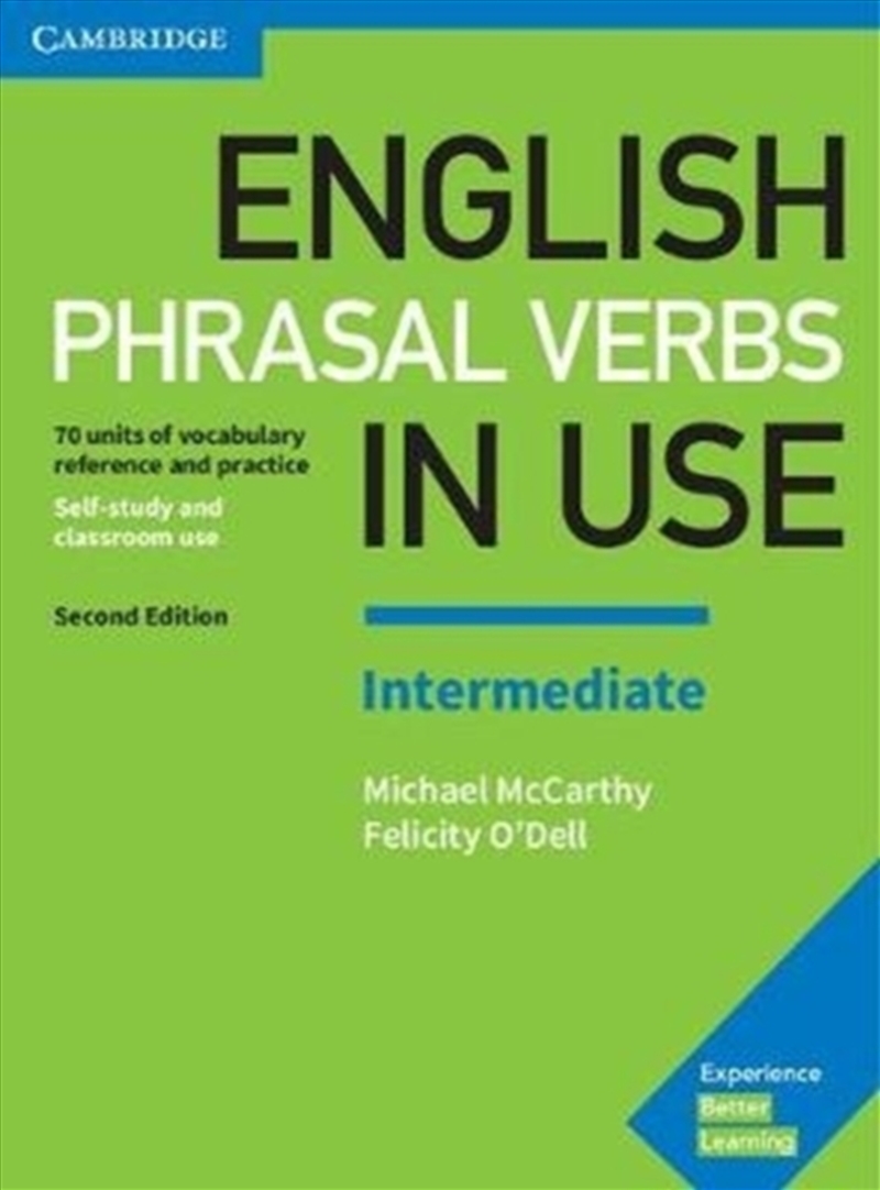 English Phrasal Verbs In Use Intermediate Book With Answers : Vocabulary Reference And Practice/Product Detail/English