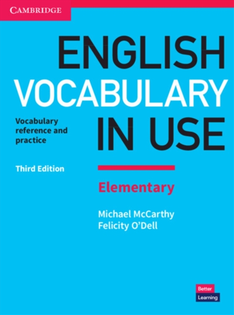 English Vocabulary In Use Elementary Book With Answers : Vocabulary Reference And Practice/Product Detail/English