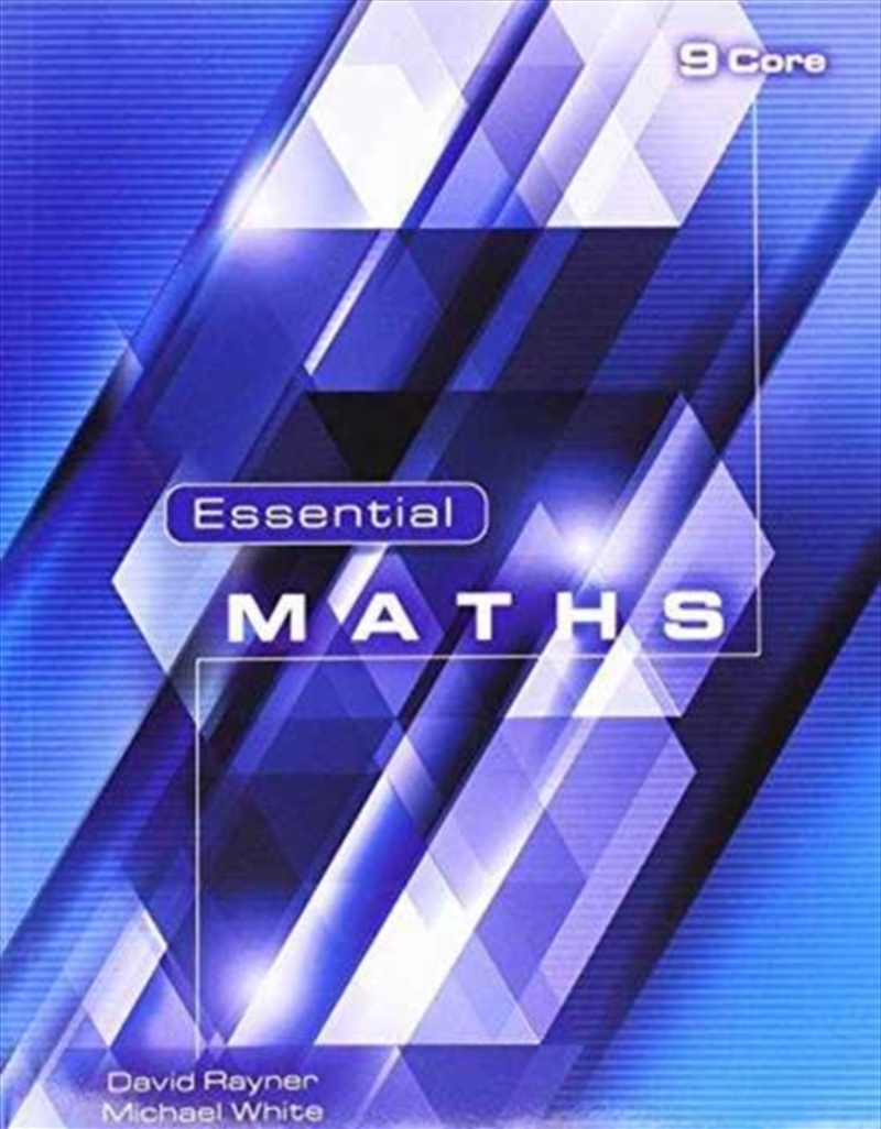 Essential Maths 9 Core : 9/Product Detail/Maths