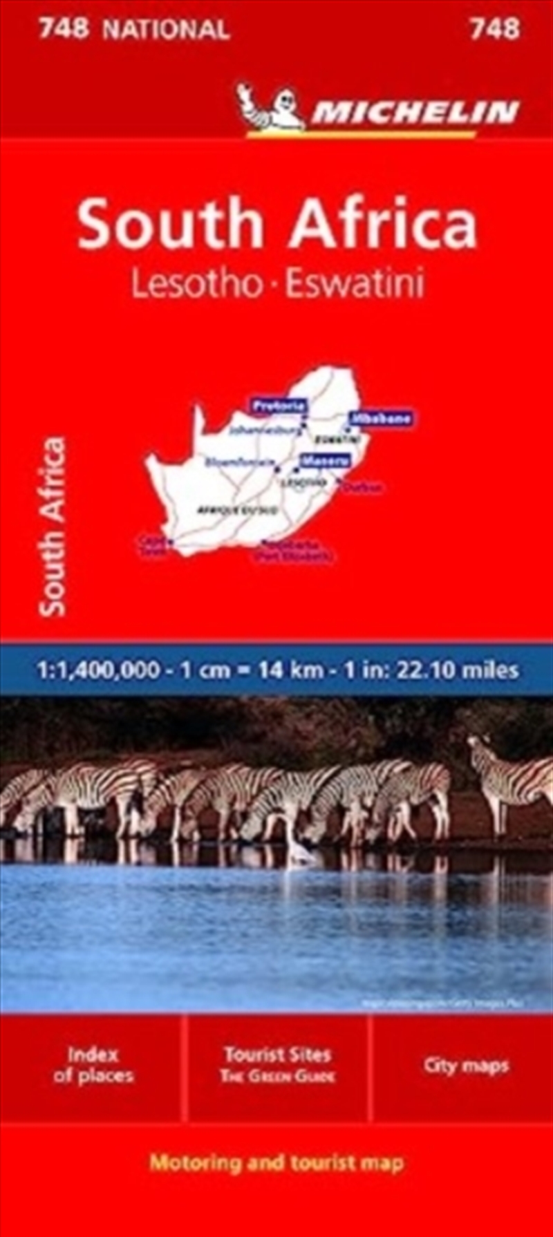 South Africa - National Map 748/Product Detail/Geography