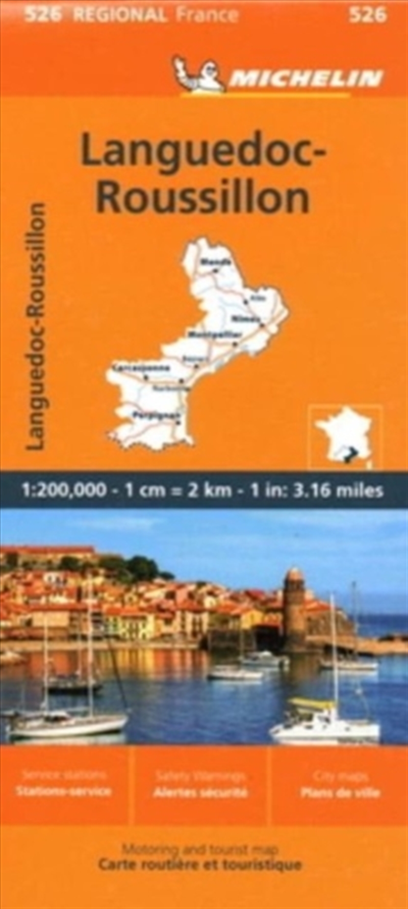 Languedoc-Roussillon - Michelin Regional Map 526/Product Detail/Geography