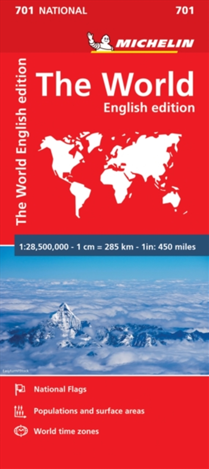 The World - Michelin National Map 701 : Map/Product Detail/Geography