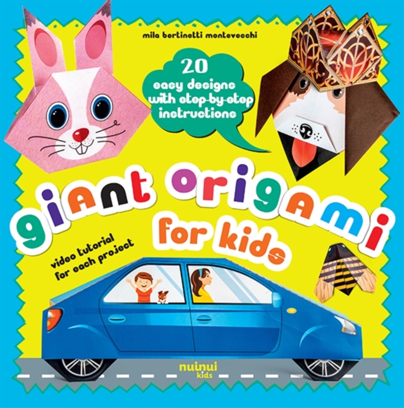 Giant Origami For Kids : 20 Easy Designs With Step-By-Step Instructions/Product Detail/Kids Activity Books