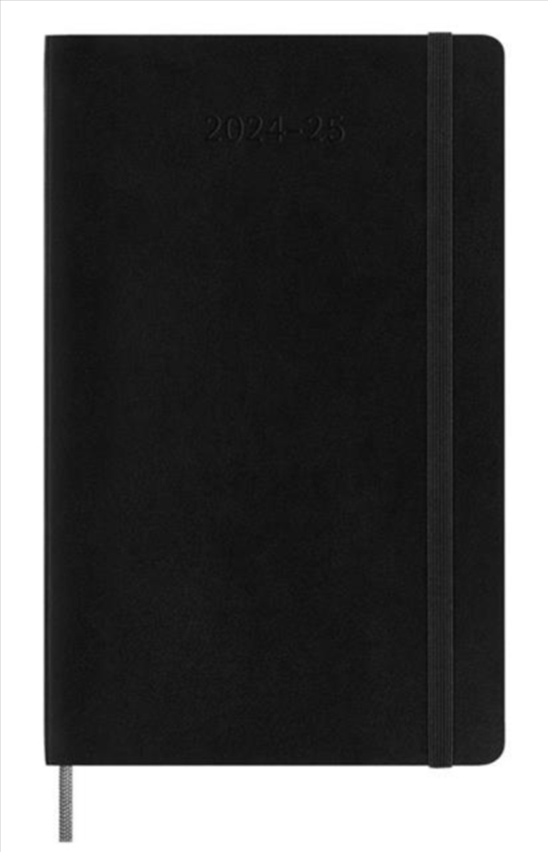 Moleskine 2025 18-Month Weekly Large Softcover Notebook: Black/Product Detail/Calendars & Diaries