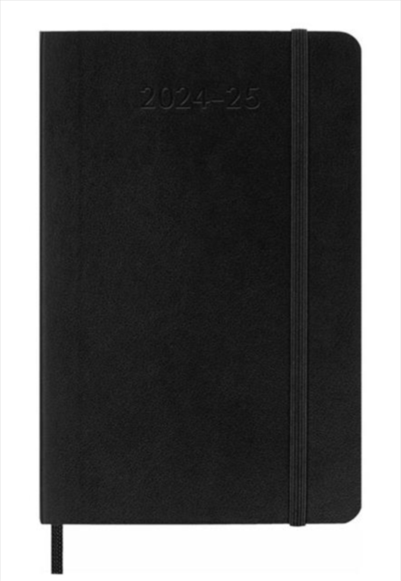 Moleskine 2025 18-Month Weekly Pocket Softcover Notebook: Black/Product Detail/Calendars & Diaries