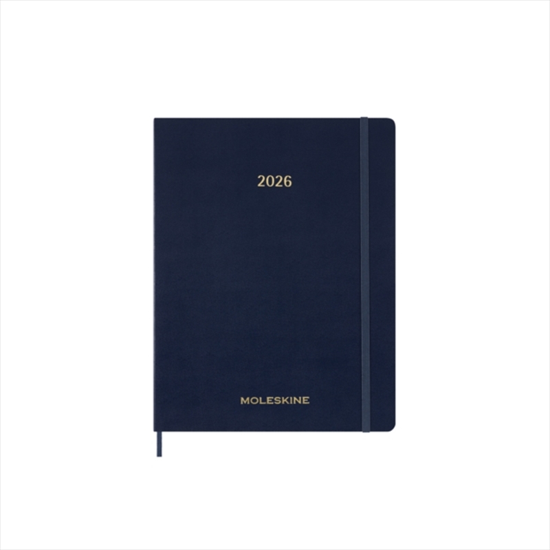 Moleskine 2026 13-Month Essential Xxl Weekly Vertical Planner: Sapphire Blue/Product Detail/Calendars & Diaries