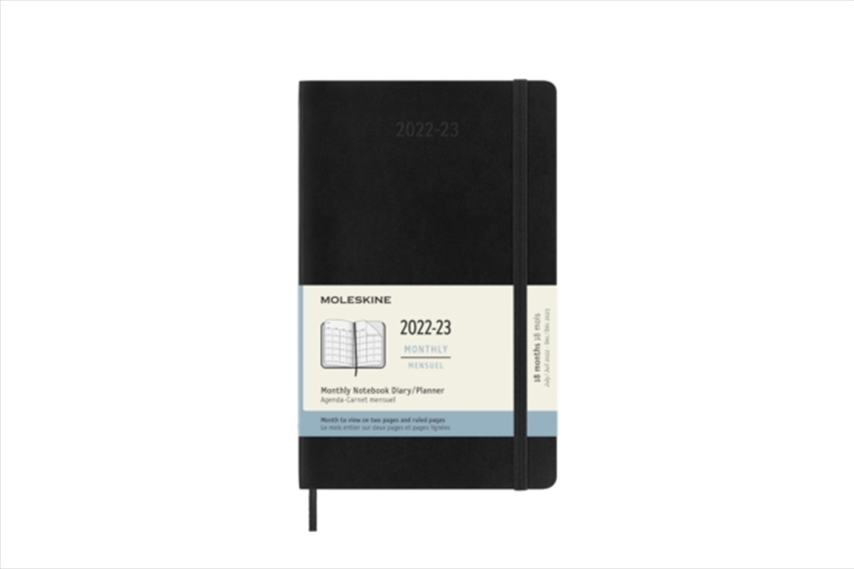 Moleskine 2023 18Month Monthly Large Sof/Product Detail/Notebooks & Journals
