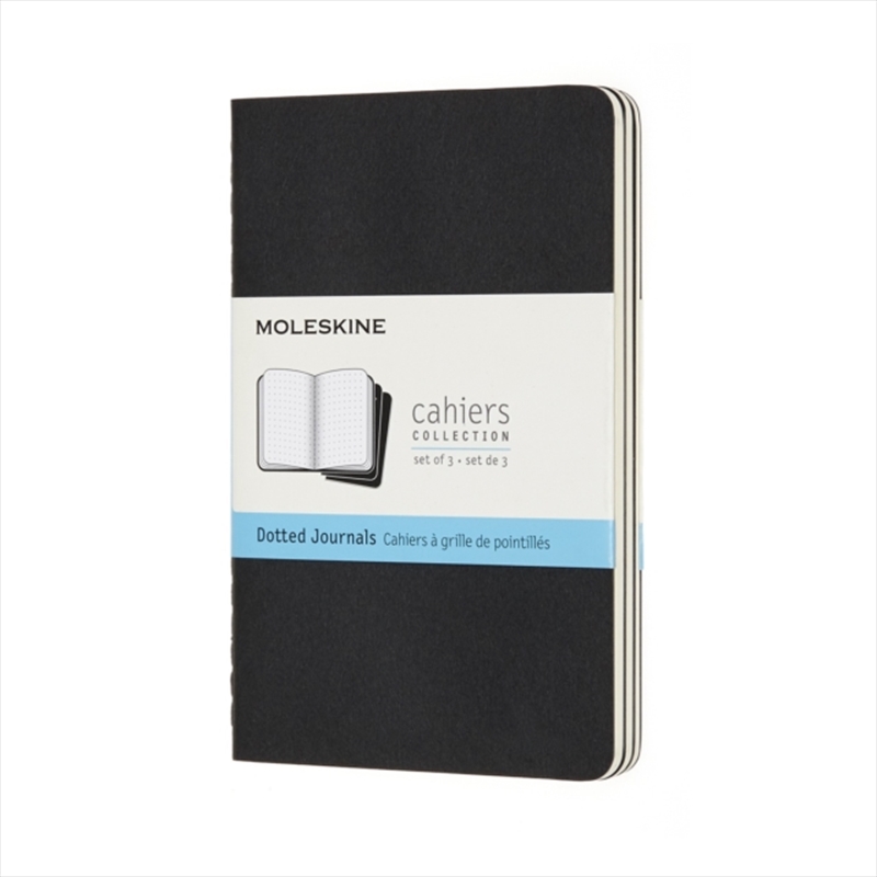 Moleskine Cahier Journals Pocket Dot Black/Product Detail/Notebooks & Journals