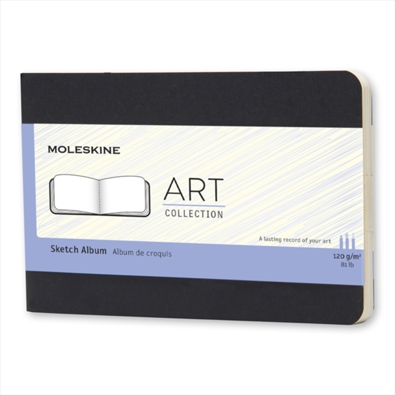 Moleskine Pocket Art Plus Cahier Sketch Album Black/Product Detail/Notebooks & Journals